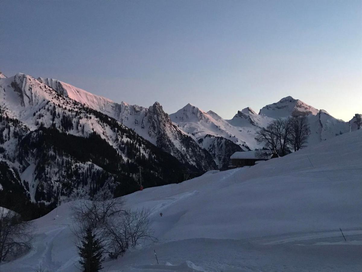 L'Oree Des Aravis - Au Pied Des Pistes Manigod Exteriér fotografie